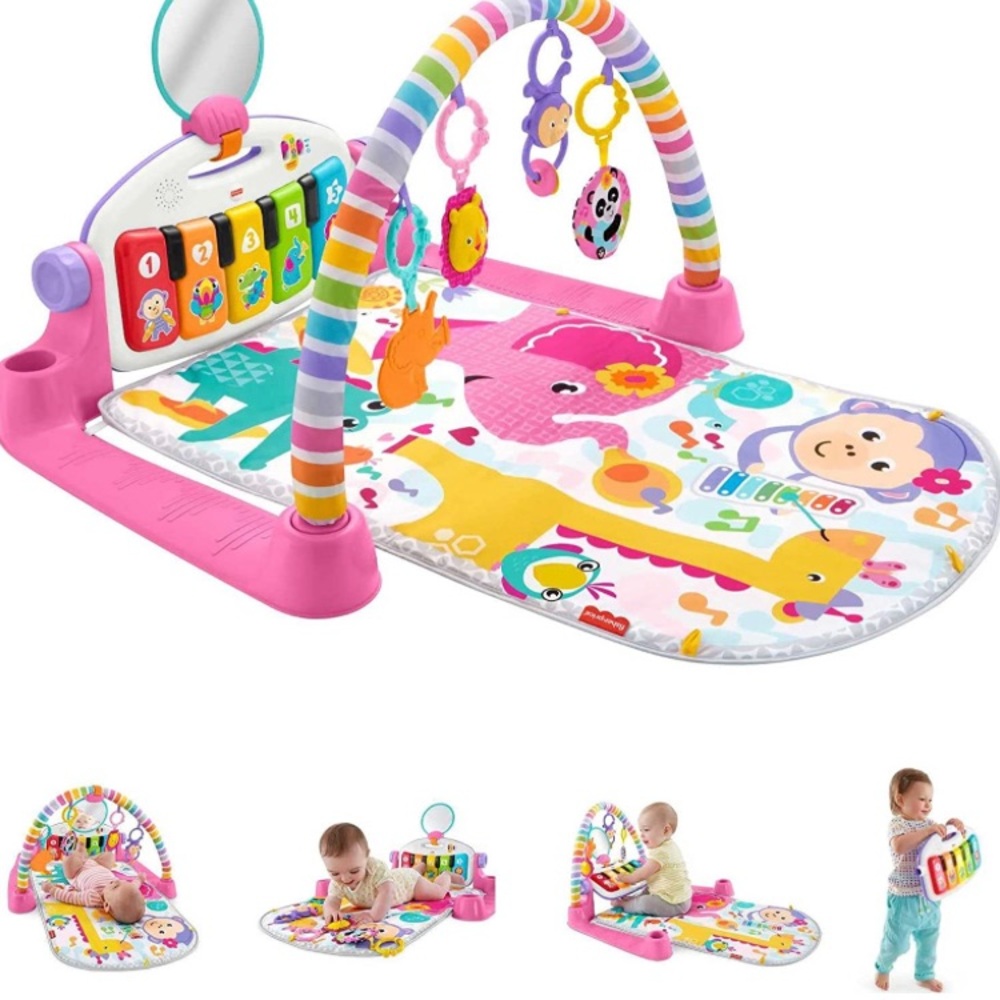 Fisher price deluxe kick and play piano